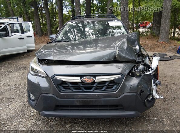 JF2GTHNC5M8211307 2021 SUBARU CROSSTREK Gray Vista del cuadro de instrumentos