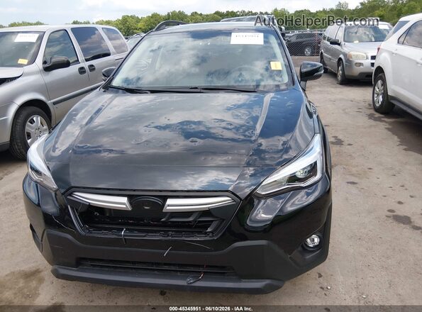 JF2GTHNC5PH289574 2023 SUBARU CROSSTREK Black Instrument cluster view