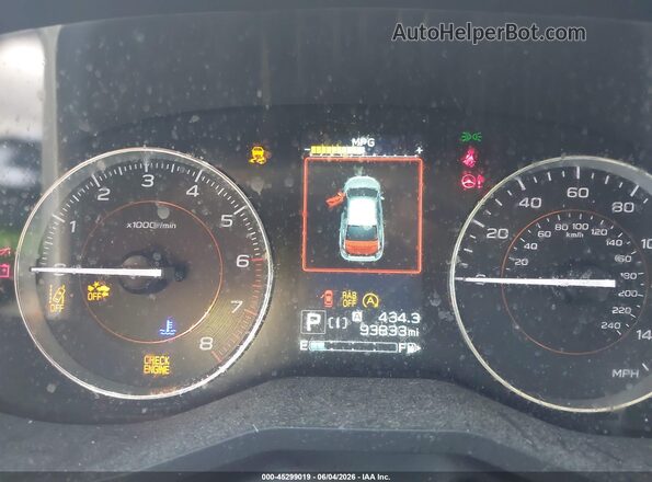 JF2GTHNC6NH276457 2022 SUBARU CROSSTREK Синий Вид задних сидений