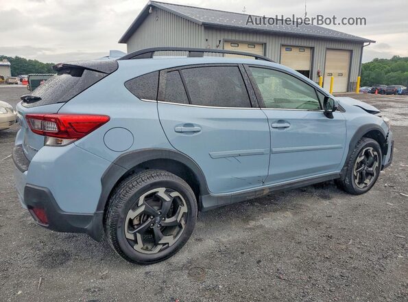 JF2GTHNC8MH683971 2021 SUBARU CROSSTREK Blue Tył prawy