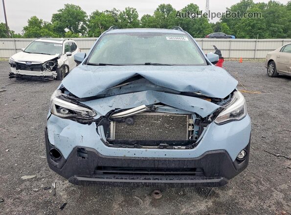 JF2GTHNC8MH683971 2021 SUBARU CROSSTREK Blue Widok z przodu