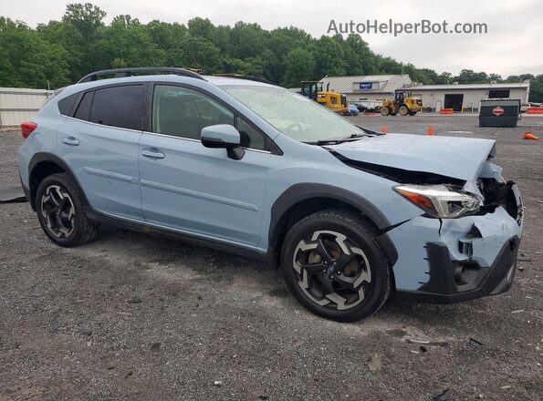 JF2GTHNC8MH683971 2021 SUBARU CROSSTREK Blue Przód prawy
