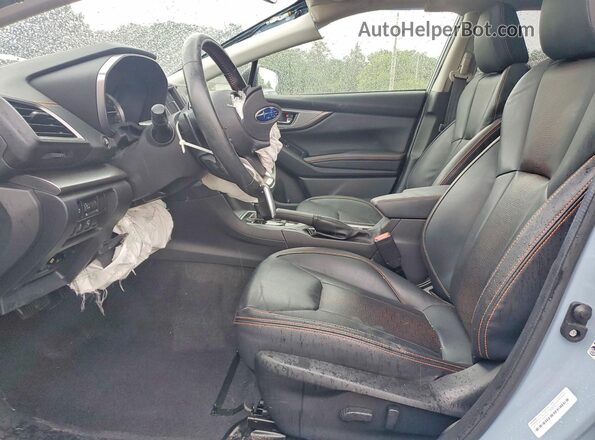 JF2GTHNC8MH683971 2021 SUBARU CROSSTREK Blue Widok wnętrza z przodu