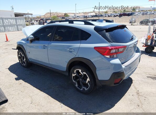 JF2GTHNC8NH221850 2022 SUBARU CROSSTREK Light Blue Rear left
