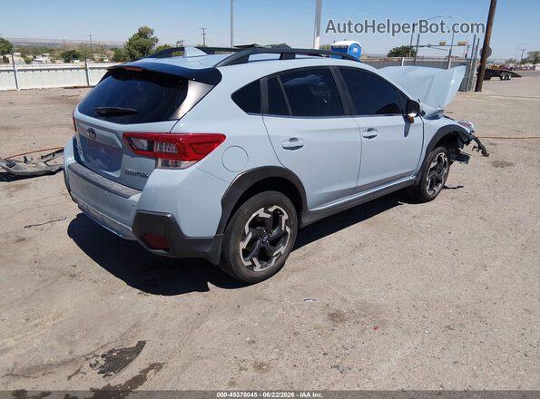JF2GTHNC8NH221850 2022 SUBARU CROSSTREK Light Blue Rear right