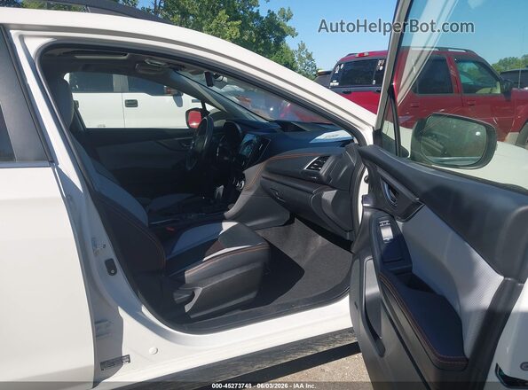 JF2GTHNC8NH258445 2022 SUBARU CROSSTREK White Widok wnętrza z przodu