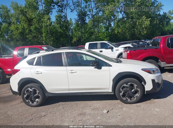 JF2GTHNC8NH258445 2022 SUBARU CROSSTREK White Widok wnętrza z tyłu