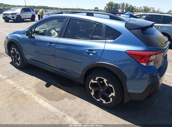 JF2GTHNC8PH222600 2023 SUBARU CROSSTREK Blue Trasero izquierdo
