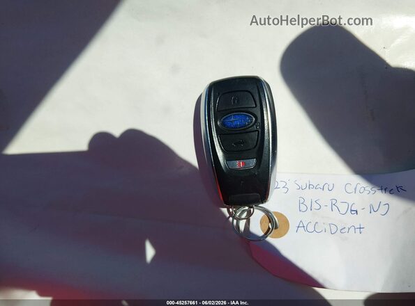 JF2GTHNC8PH222600 2023 SUBARU CROSSTREK Blue Vista del salpicadero
