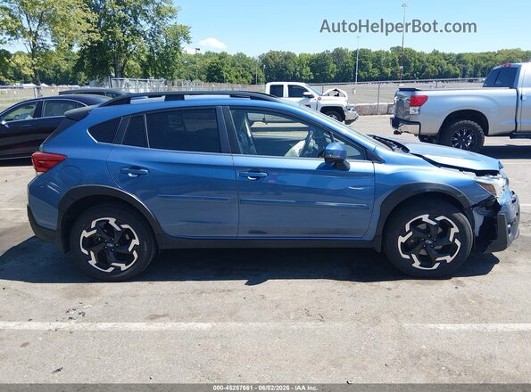 JF2GTHNC8PH222600 2023 SUBARU CROSSTREK Blue Vista interior trasera