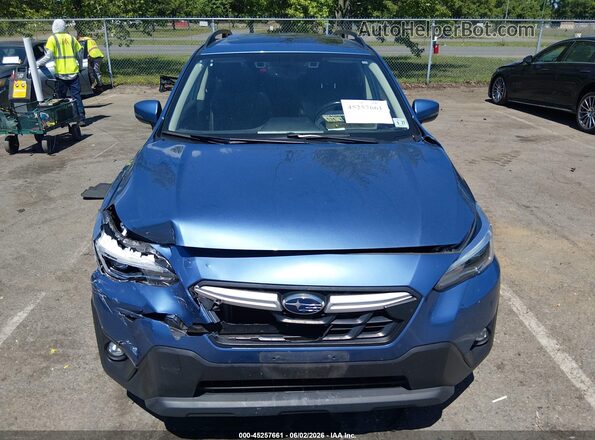 JF2GTHNC8PH222600 2023 SUBARU CROSSTREK Blue Vista del cuadro de instrumentos