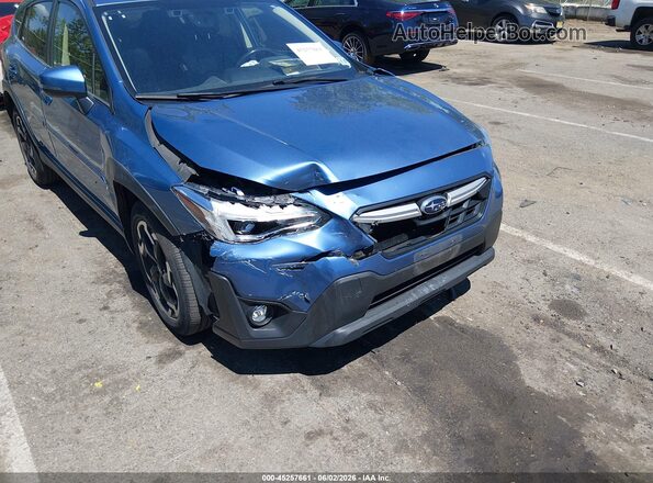 JF2GTHNC8PH222600 2023 SUBARU CROSSTREK Blue Vista frontal