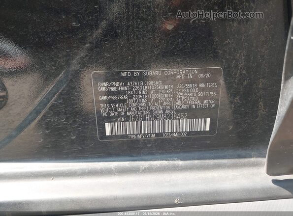 JF2GTHNC9M8238462 2021 SUBARU CROSSTREK Черный Вид подкапотного пространства