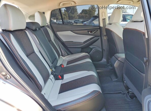 JF2GTHNC9M8337833 2021 SUBARU CROSSTREK Серый Вид задней части салона