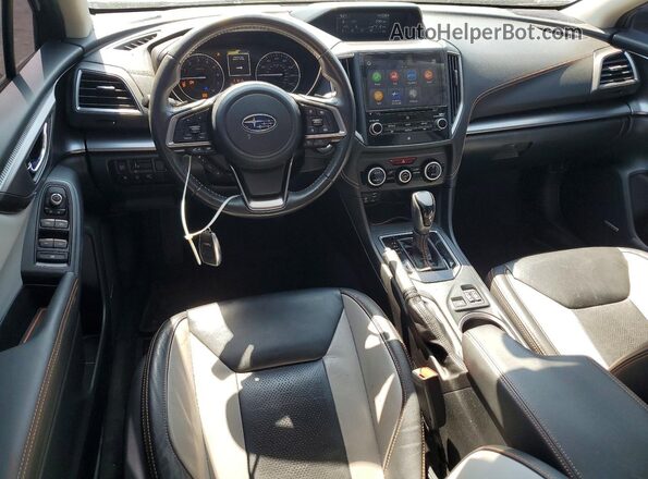 JF2GTHNC9M8337833 2021 SUBARU CROSSTREK Серый Вид панели приборов