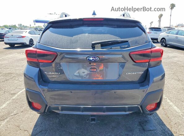JF2GTHNC9M8337833 2021 SUBARU CROSSTREK Серый Вид сзади