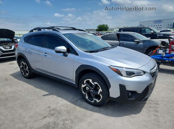 JF2GTHNC9N8269115 2022 SUBARU CROSSTREK Silver Front right