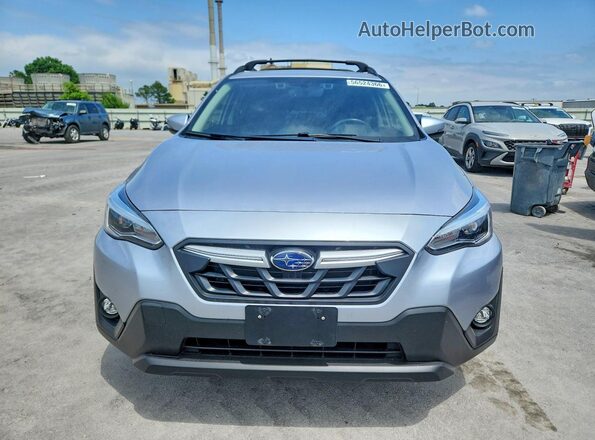 JF2GTHNC9N8269115 2022 SUBARU CROSSTREK Silver Front view