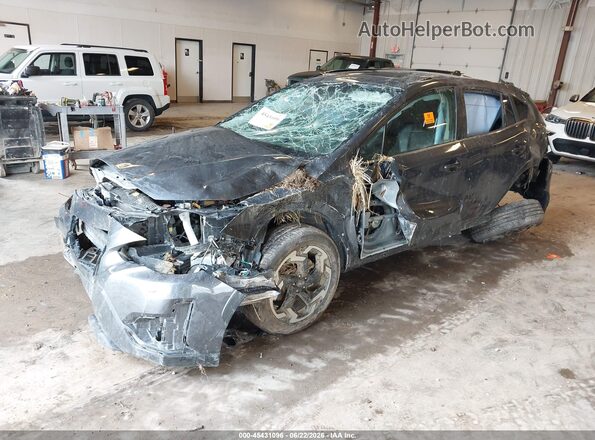 JF2GTHNC9NH273276 2022 SUBARU CROSSTREK Серый Передняя левая четверть