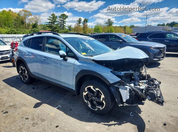 JF2GTHNCXN8228623 2022 SUBARU CROSSTREK Серый Передняя правая четверть