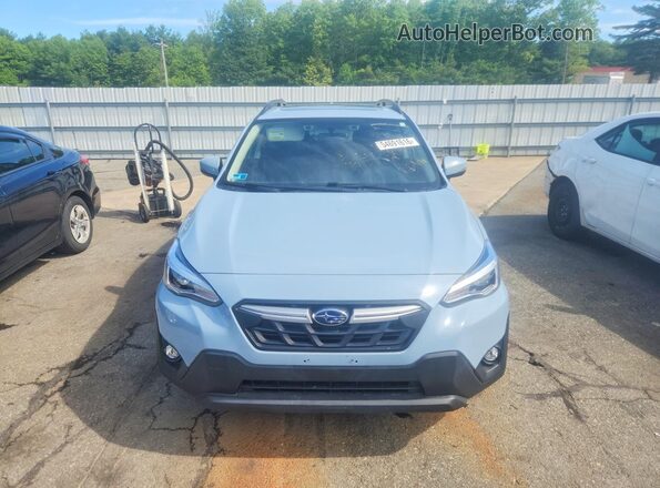 JF2GTHNCXP8212358 2023 SUBARU CROSSTREK Turquoise Front view