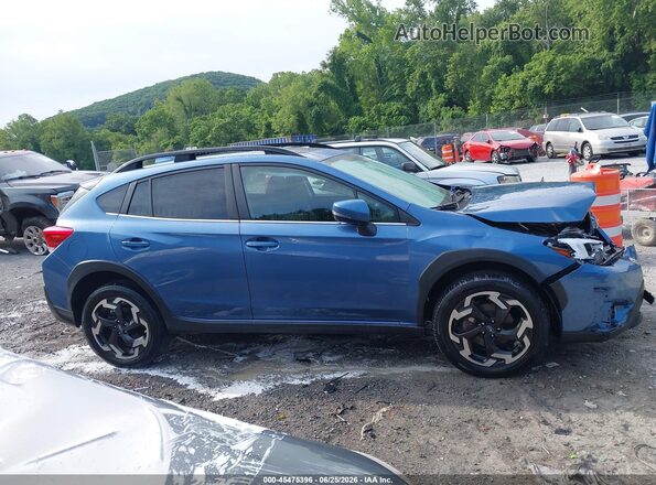 JF2GTHNCXPH266789 2023 SUBARU CROSSTREK Blue Rear interior view
