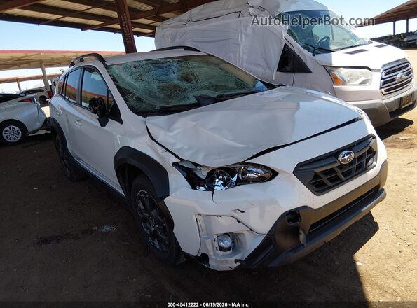 JF2GTHRC0MH386624 2021 SUBARU CROSSTREK White Դիմացի տեսք