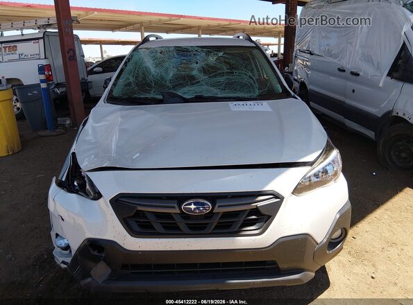 JF2GTHRC0MH386624 2021 SUBARU CROSSTREK White Առջևի վահանակի տեսք