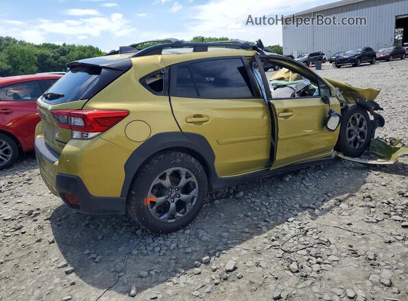 JF2GTHRC4NH229759 2022 SUBARU CROSSTREK Green 