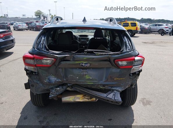 JF2GTHRC5NH254427 2022 SUBARU CROSSTREK Gray Front view