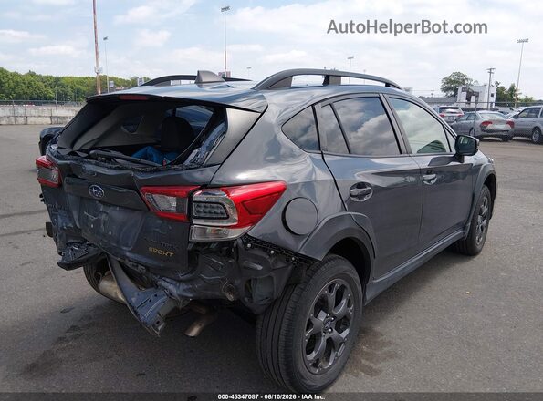 JF2GTHRC5NH254427 2022 SUBARU CROSSTREK Gray Rear right
