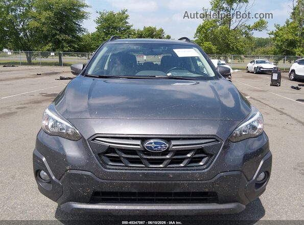 JF2GTHRC5NH254427 2022 SUBARU CROSSTREK Gray Instrument cluster view