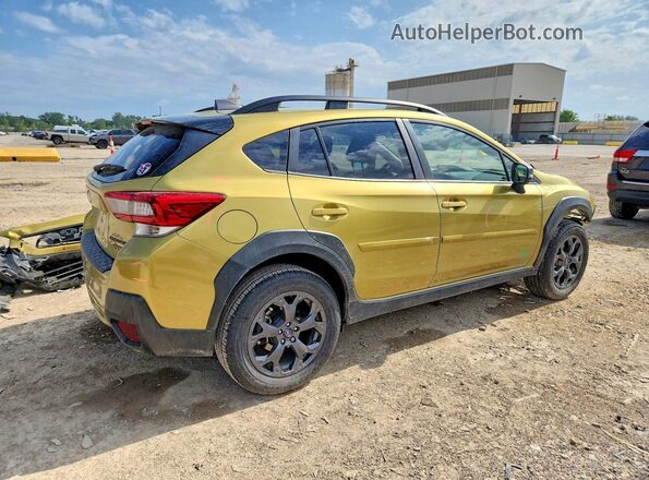 JF2GTHRC6PH213839 2023 SUBARU CROSSTREK Green Rear right