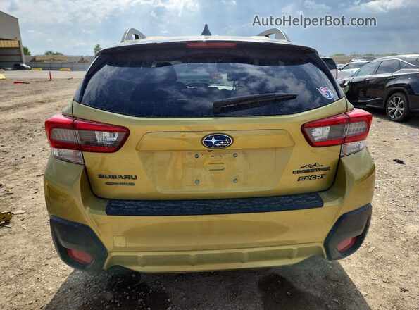 JF2GTHRC6PH213839 2023 SUBARU CROSSTREK Green Rear view
