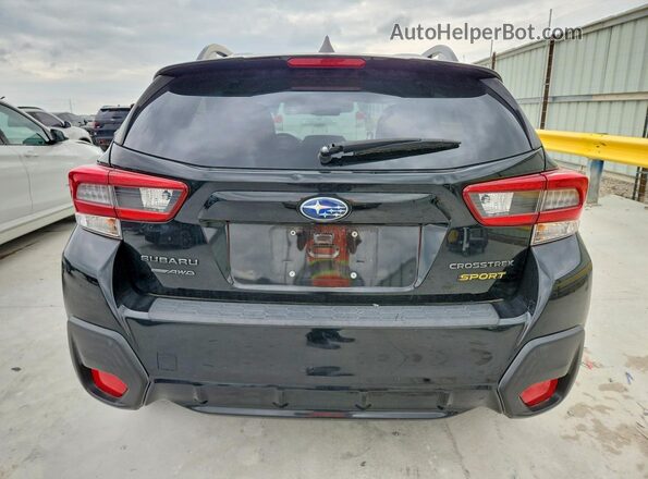 JF2GTHRC8MH202840 2021 SUBARU CROSSTREK Black Հետևի տեսք