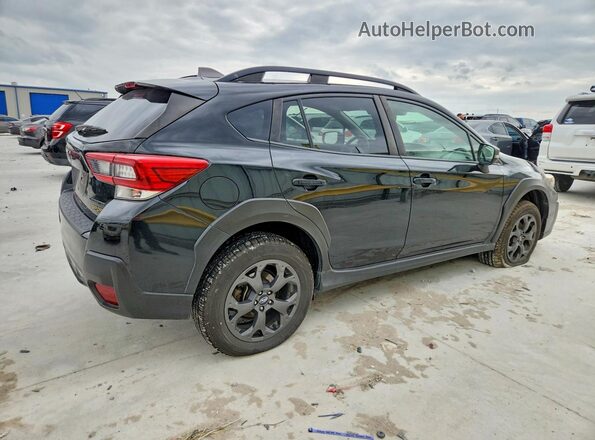JF2GTHRC8MH202840 2021 SUBARU CROSSTREK Black Հետևի աջ