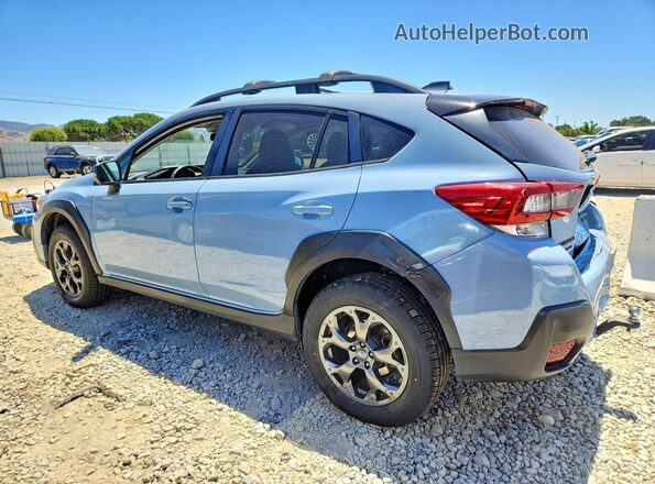 JF2GTHRC8NH270220 2022 SUBARU CROSSTREK Blue Rear left