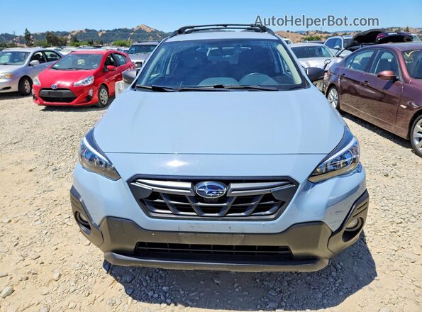 JF2GTHRC8NH270220 2022 SUBARU CROSSTREK Blue Front view