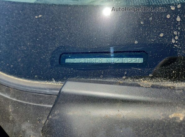 JF2GTHRC8NH270220 2022 SUBARU CROSSTREK Blue VIN sticker view