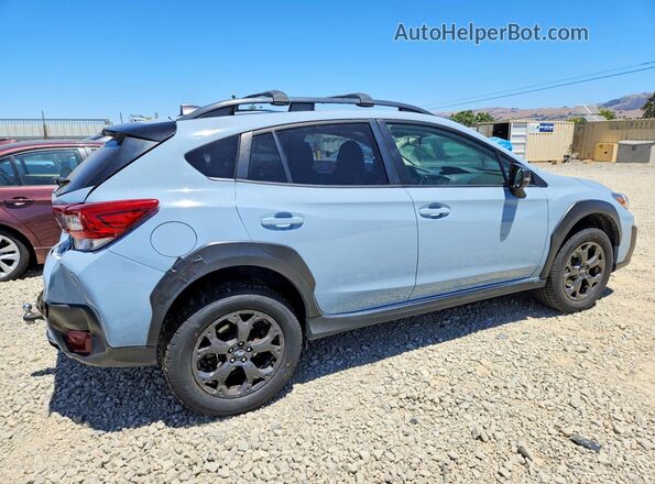 JF2GTHRC8NH270220 2022 SUBARU CROSSTREK Blue Rear right