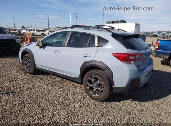 JF2GTHRCXMH253014 2021 SUBARU CROSSTREK Light Blue Задняя левая четверть
