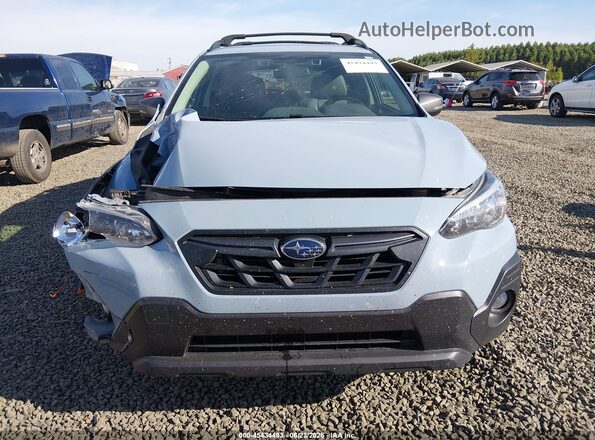JF2GTHRCXMH253014 2021 SUBARU CROSSTREK Light Blue Вид задней части салона