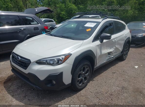 JF2GTHSC0MH206259 2021 SUBARU CROSSTREK White Front left