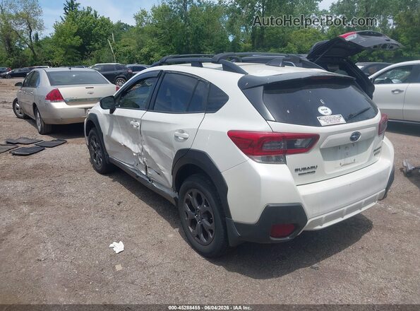 JF2GTHSC0MH206259 2021 SUBARU CROSSTREK White Rear left