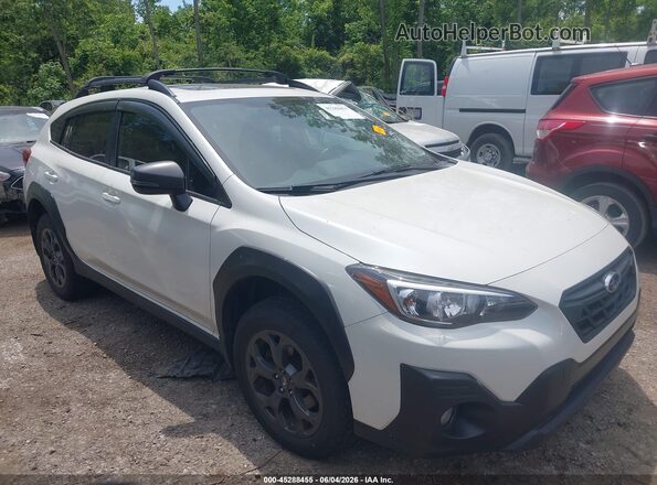 JF2GTHSC0MH206259 2021 SUBARU CROSSTREK White Rear interior view
