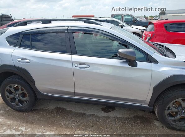 JF2GTHSC1MH205976 2021 SUBARU CROSSTREK Silver Вид задньої частини салону