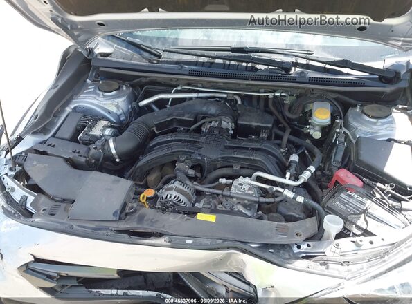 JF2GTHSC1MH205976 2021 SUBARU CROSSTREK Silver Вид ззаду