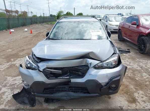 JF2GTHSC1MH205976 2021 SUBARU CROSSTREK Silver Вид щитка приладів