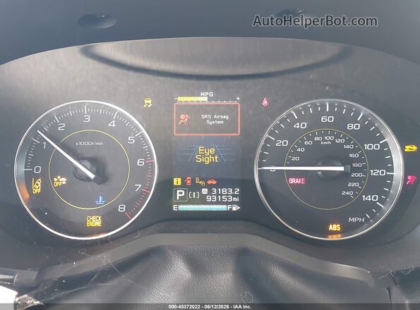 JF2GTHSC2MH280153 2021 SUBARU CROSSTREK Gray Հետևի նստատեղերի տեսք