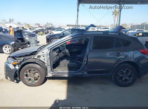 JF2GTHSC2MH280153 2021 SUBARU CROSSTREK Gray Դիմացի տեսք